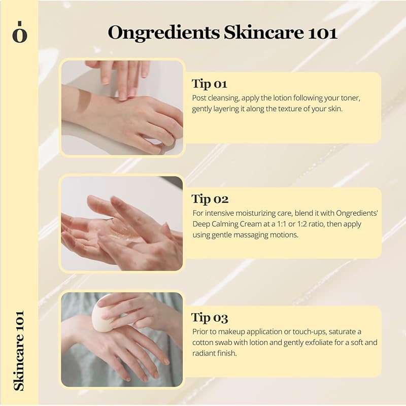 Ongredients Skin Barrier Calming Lotion 80ml - Bvoy Beauty